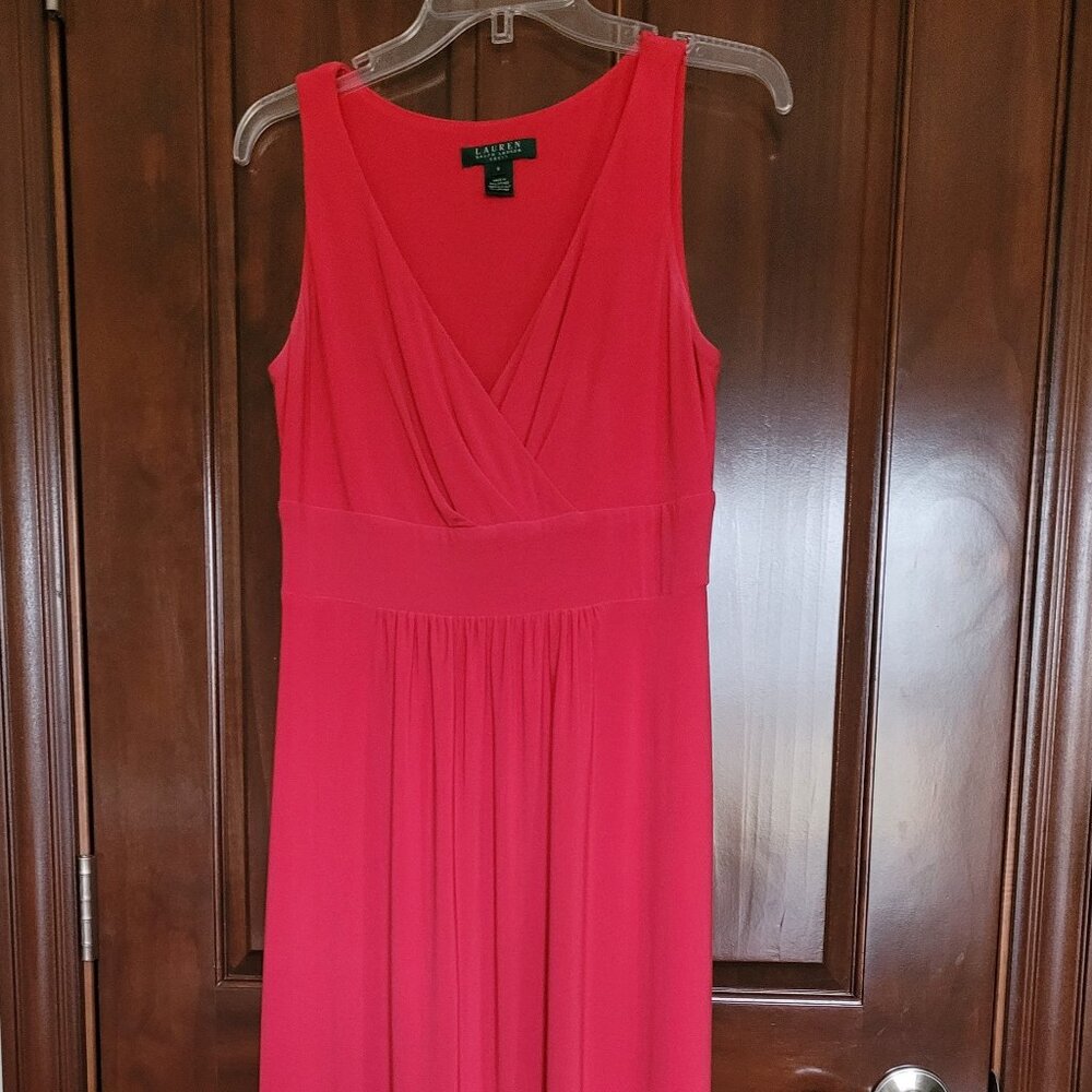 Ralph Lauren full length knit dress size 8